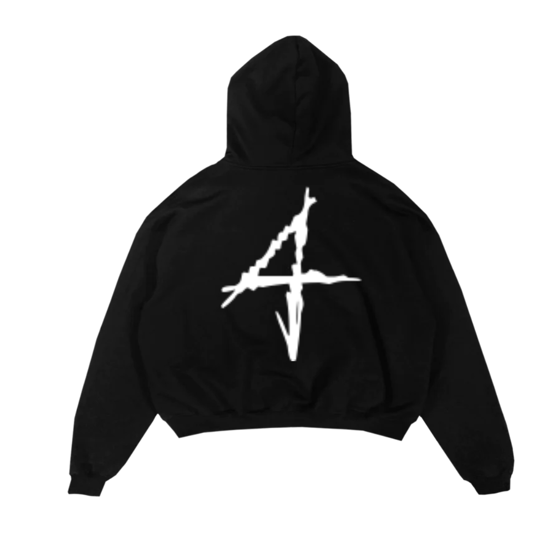 Black 4 Hoodie