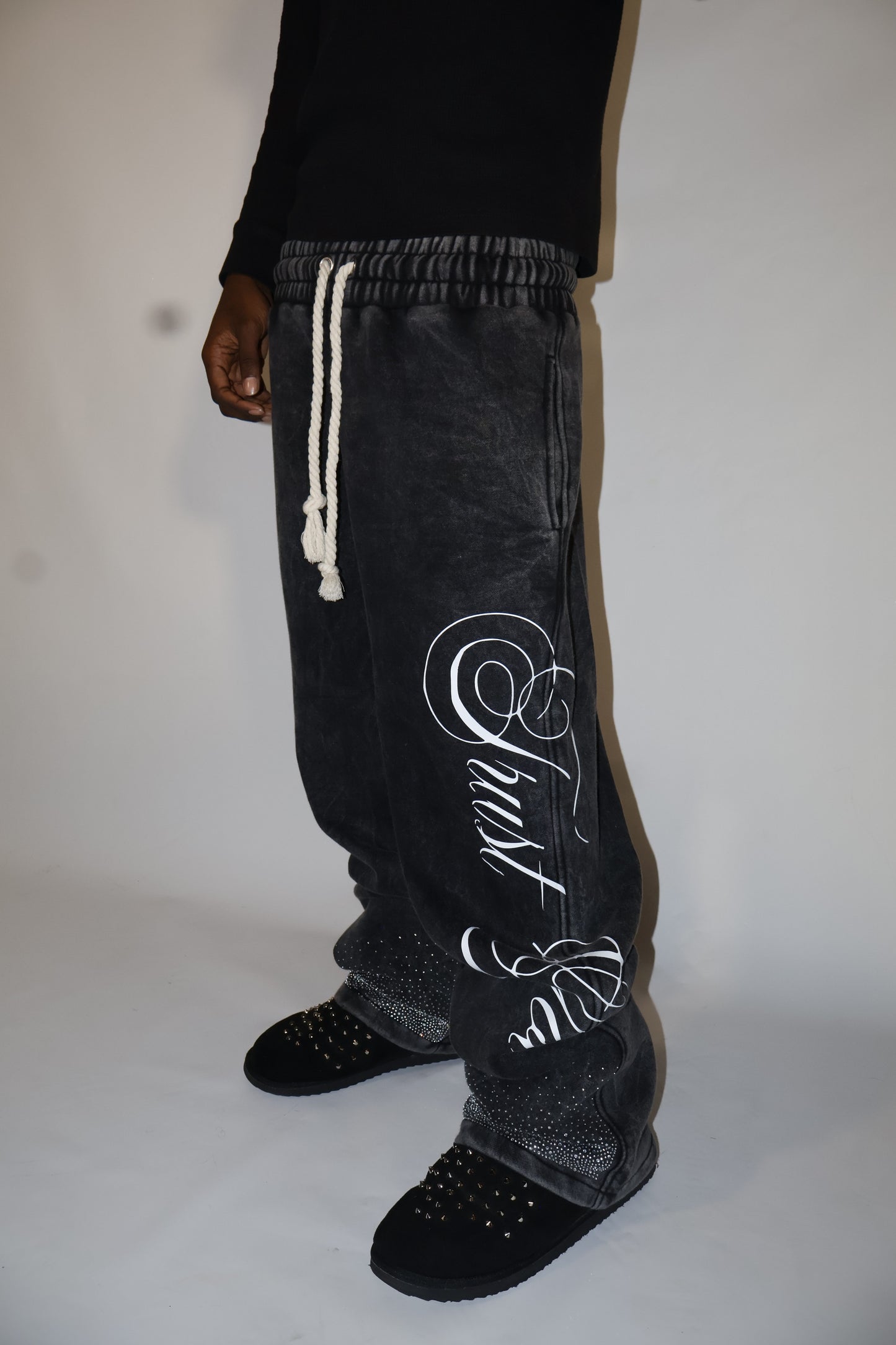 Charcoal Trust God Sweats