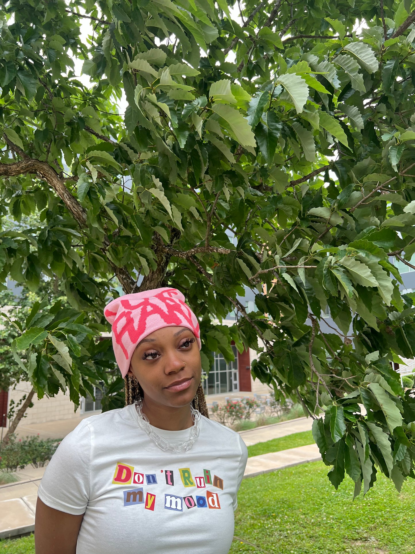 *pre order* Pink LOVE HARD beanie