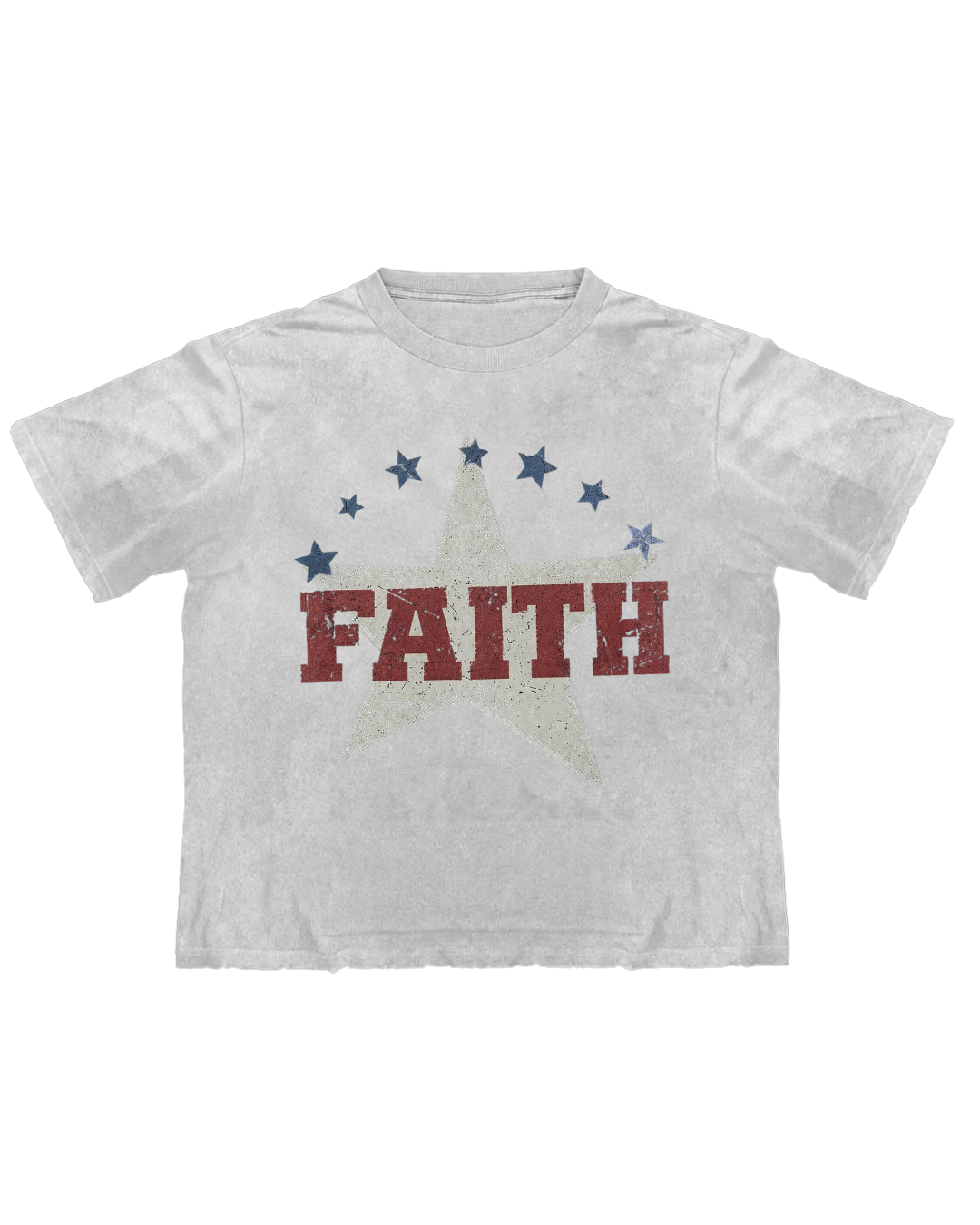 Faith White Tee