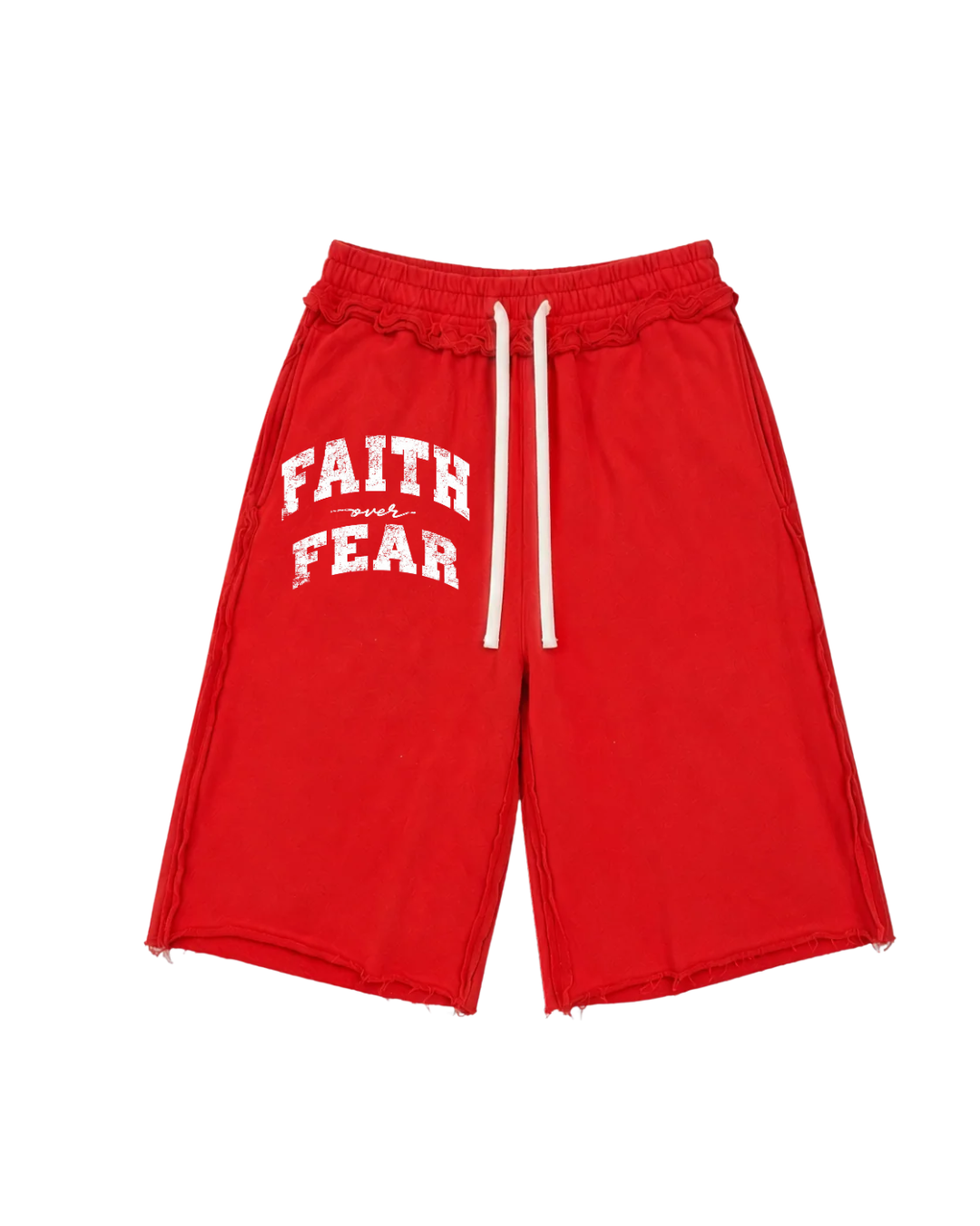 Ruby Red Faith Shorts