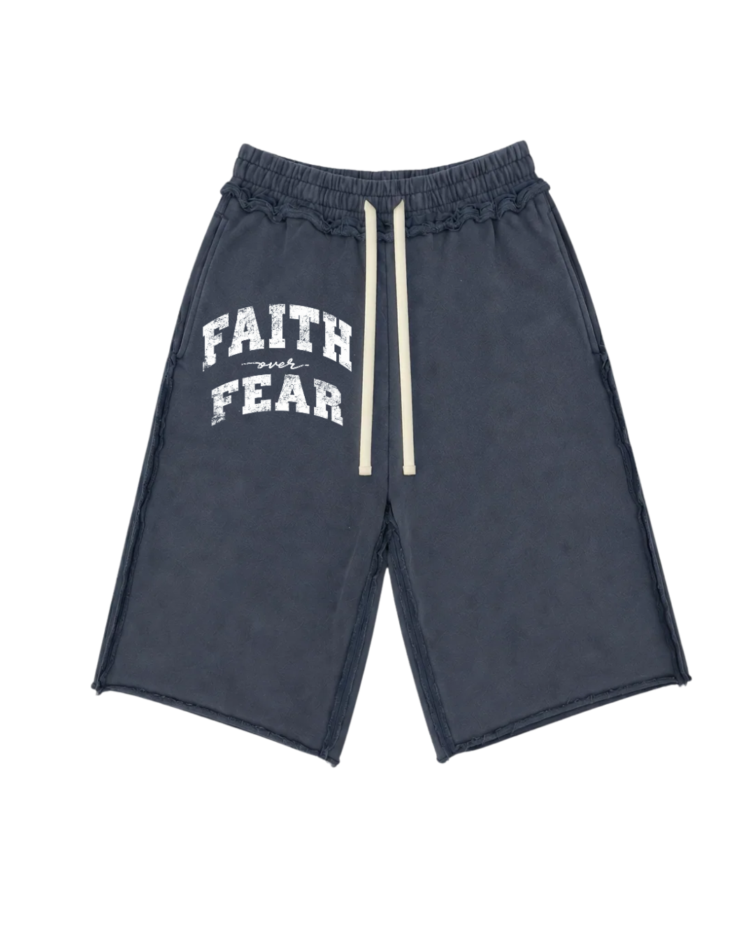Navy Blue Faith Shorts