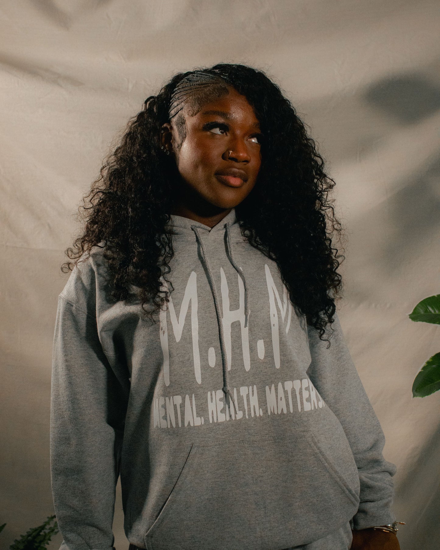 M.H.M Grey Hoodie