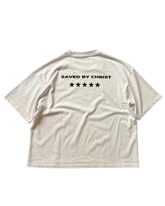 God Loves Distressed tee