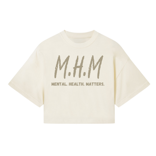 *LIMIITED* Bone  Cropped Tee