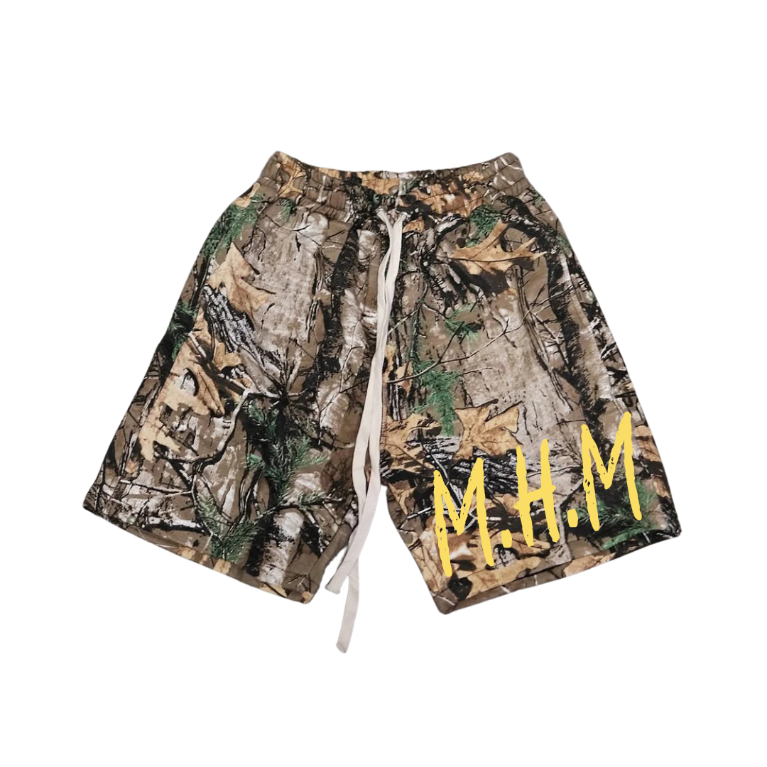 M.H.M CAMO SHORTS