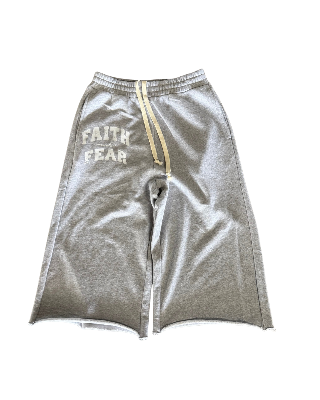 Grey Faith Baggy Shorts