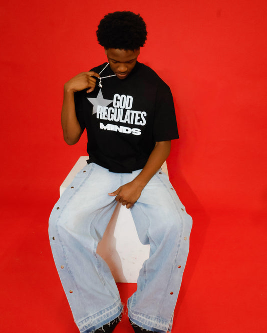 God Regulates 7 Panel Tee