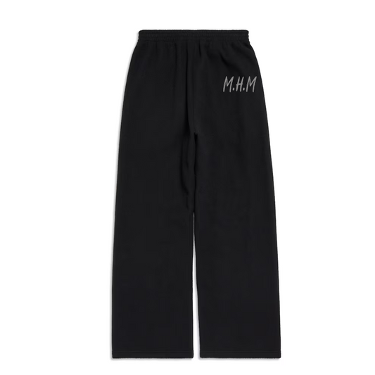 LIMITED BLACK M.H.M BAGGY SWEATS