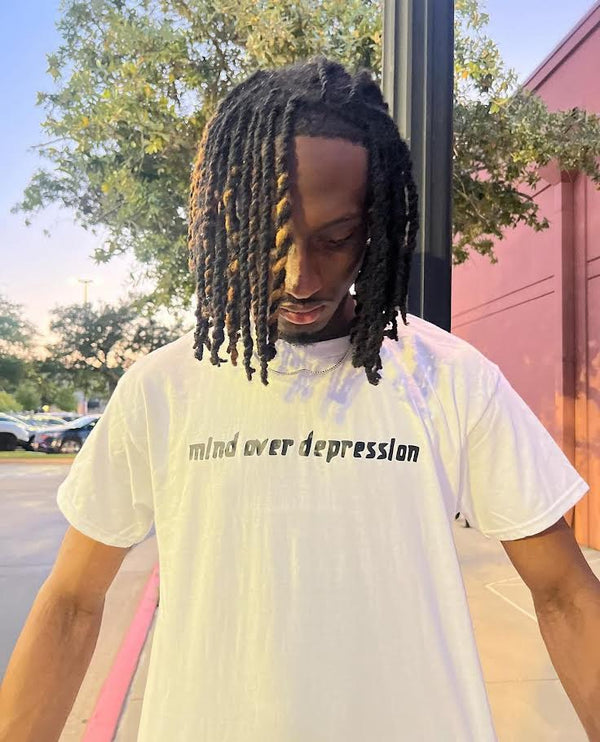 Mind Over Depression White Tee