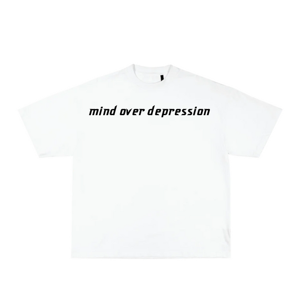 Mind Over Depression White Tee