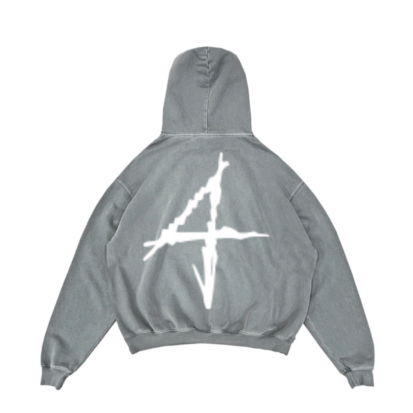 4 Dark grey hoodie