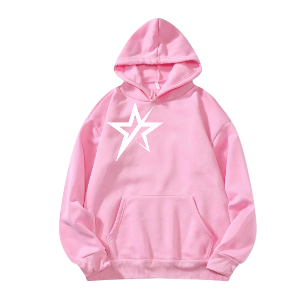 pink 444 hoodie