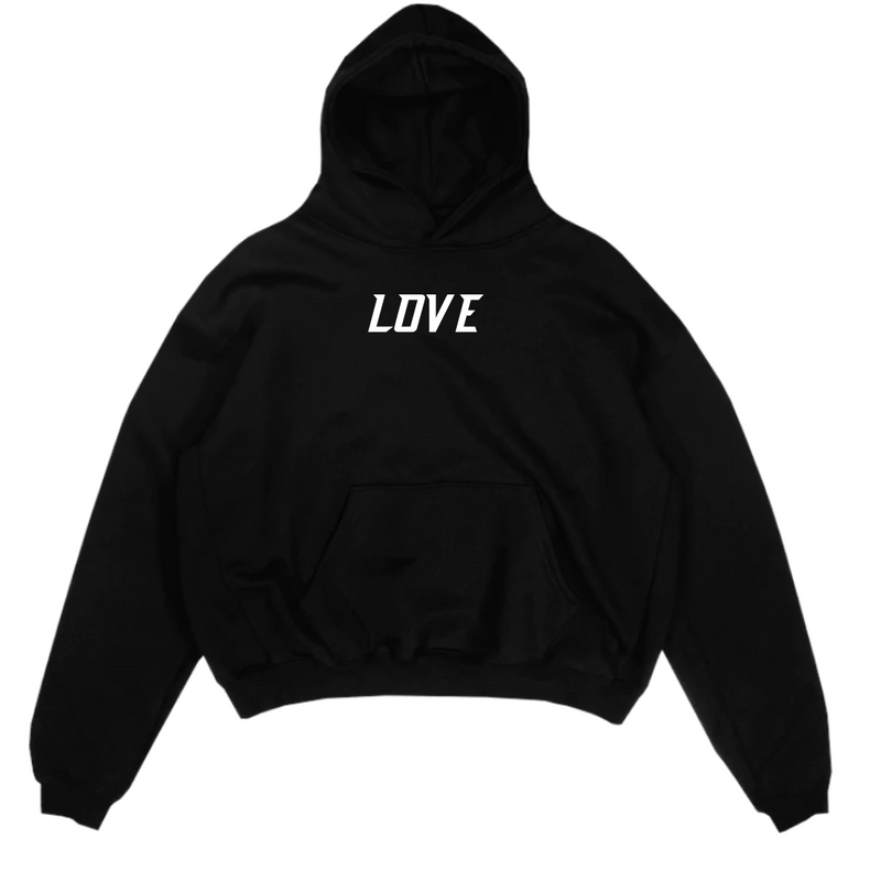 LOVE Black hoodie