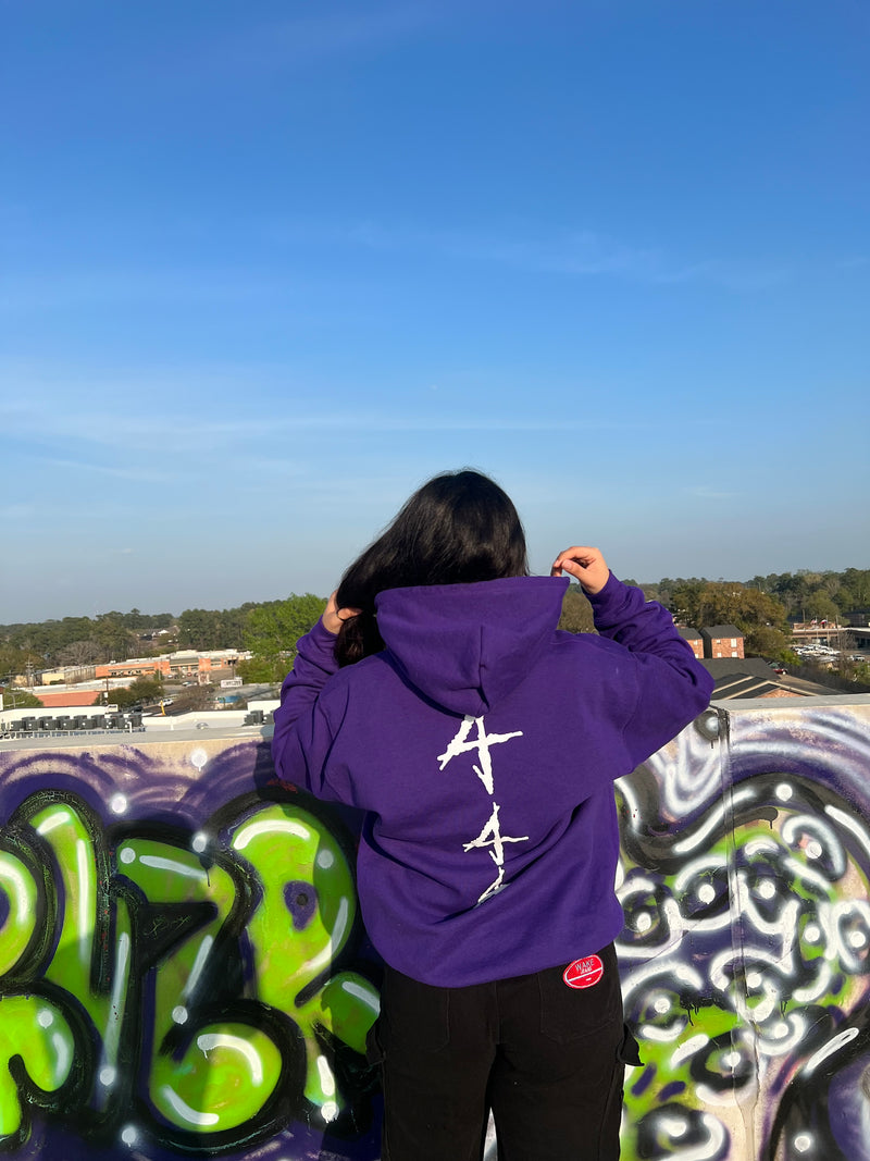 Purple 4 Hoodie