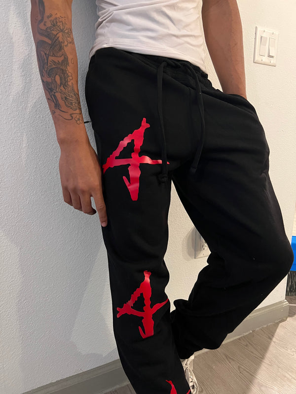 Red 4 Sweatpants