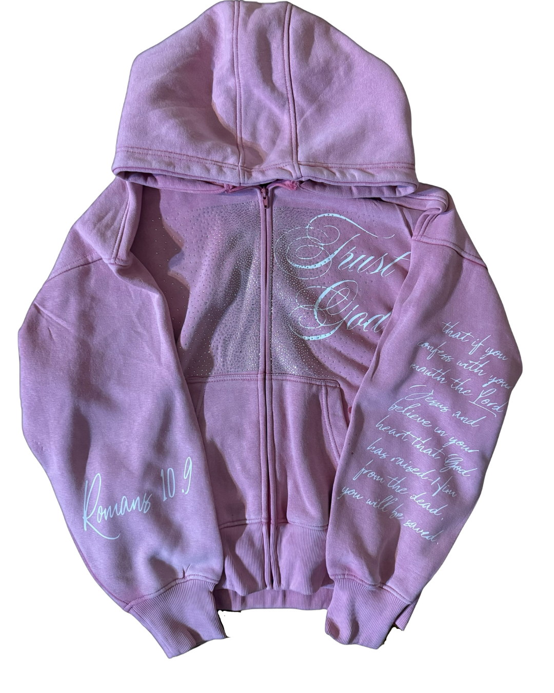 Blush Trust God ZipUp