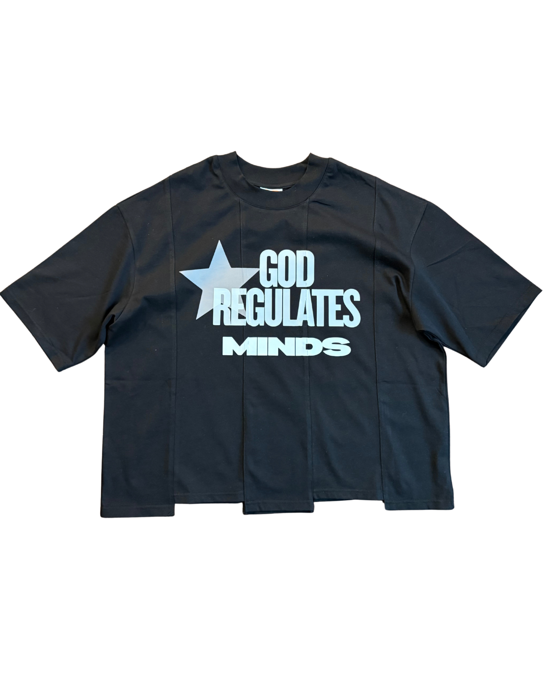 God Regulates 7 Panel Tee