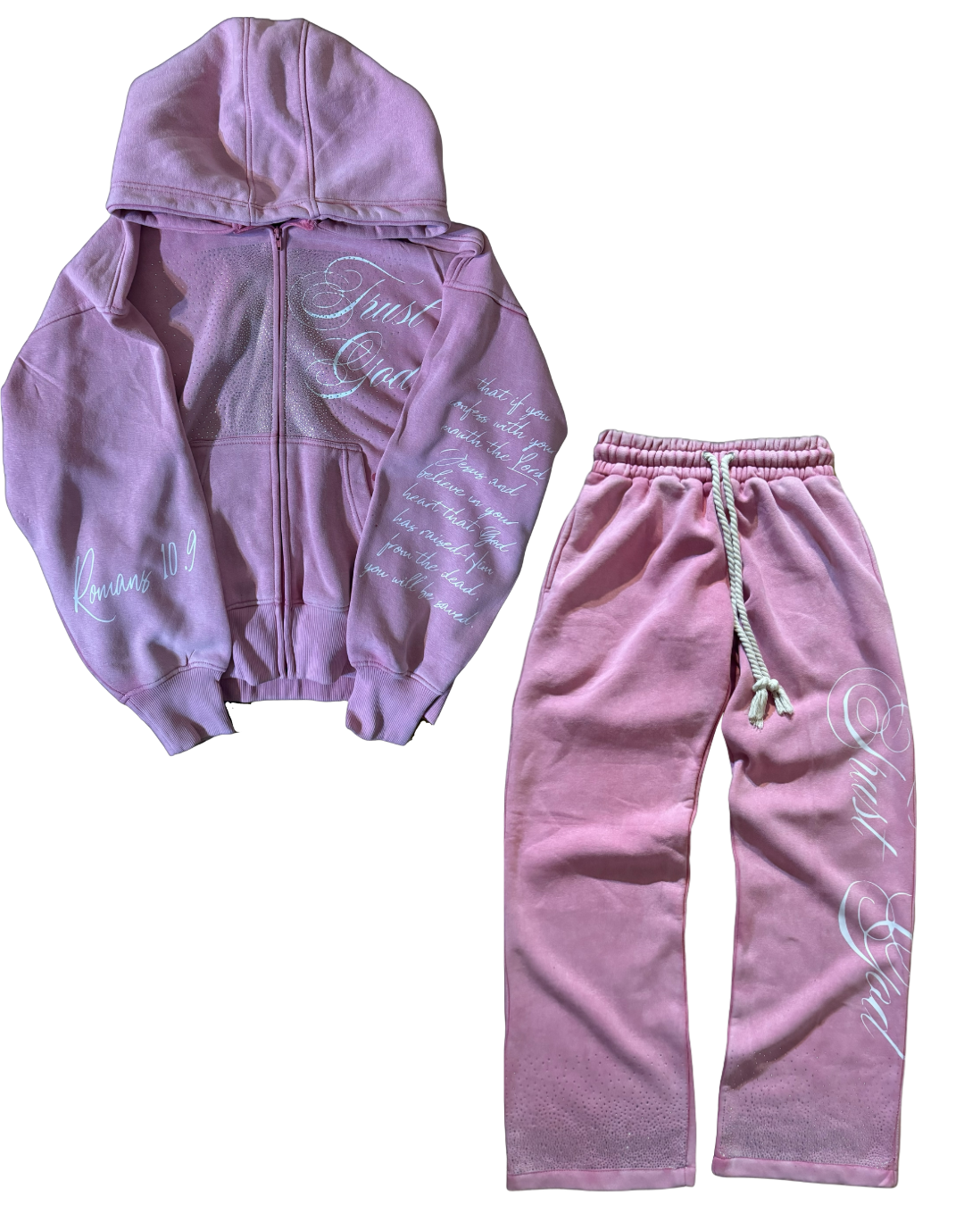 Blush sweatset