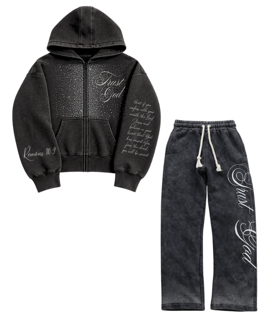 Charcoal Sweatset