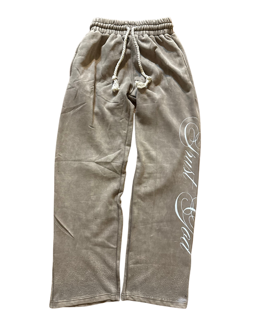 Grey Trust God Sweats