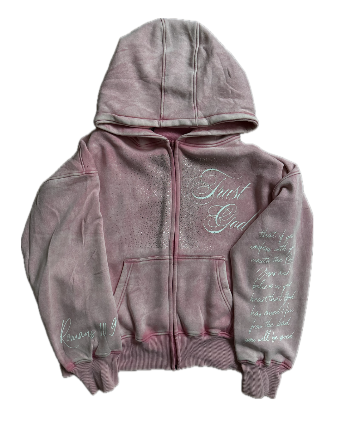 Blush Trust God ZipUp