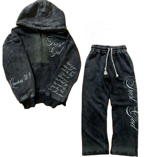 Charcoal Sweatset