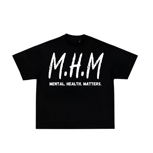 Black M.H.M TEE