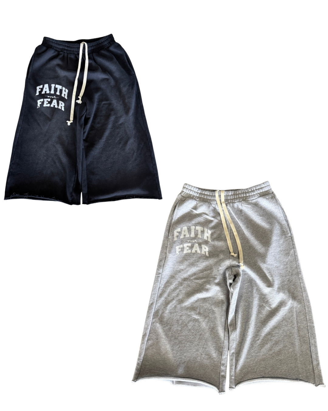 Black&Grey Faith shorts