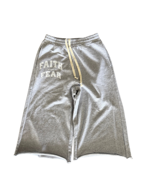 Grey Faith Baggy Shorts