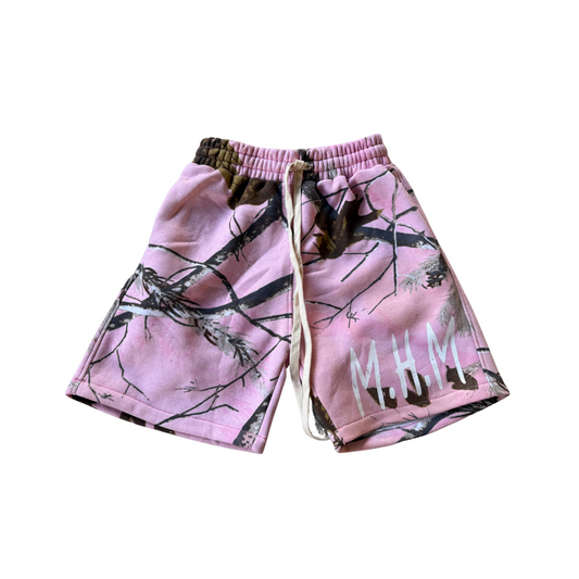 Pink Camo Shorts