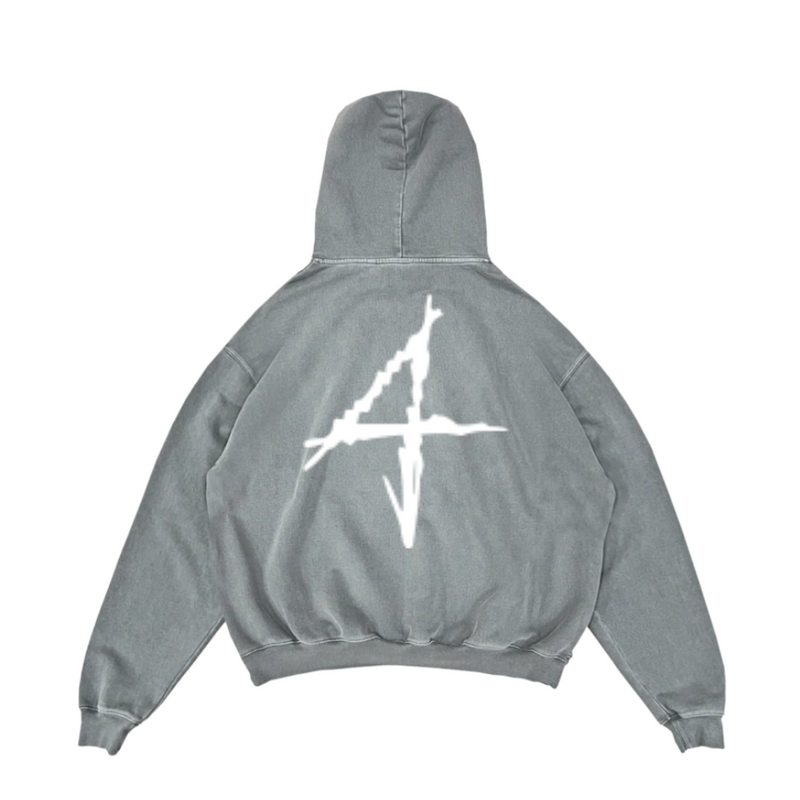 N0TREAL Dark Grey Hoodie