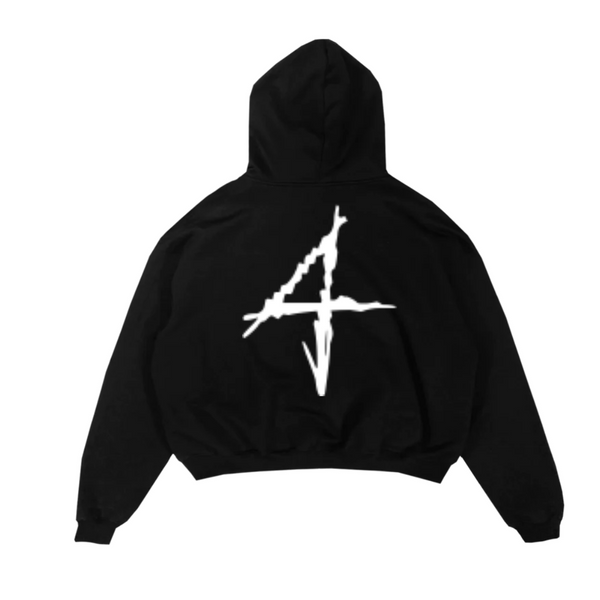 4 Black Hoodie